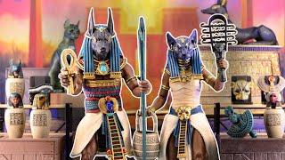 Figura Obscura - Gods of Ancient Egypt - Anubis and Bastet