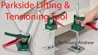 How to Use Lifting & Tensioning Tool From Parkside