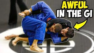 Wrestler EXPOSED in Jiu Jitsu Tournament