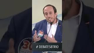 Como Marcelo Freixo vai combater corrupção junto com o Lula? | Paulo Ganime no Debate do SBT