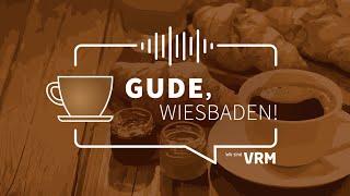 Bundesstraße B42 bei Oestrich-Winkel unter Wasser - Gude, Wiesbaden!