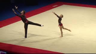 King Edmund Acro Gym - SILVER - 13-19 MxP - Combined - 2019 British Acrobatic Championships