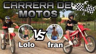 Carrera de motos VS mi hermano gemelo