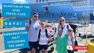 Quantum of Seas Alaska Vlog! Day 2! Embarkation Day!