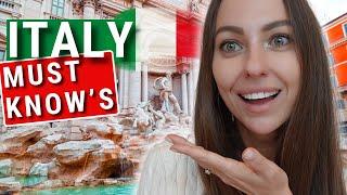 20 THINGS You Better Know before GOING to ROME , ITALY 