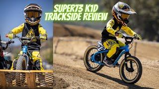 Super 73 K1D Trackside Review. Their 1st Kids Electric Balance Bike!