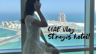 UAE Abu Dhabi Vlog | St. Regis Hotel Hocance, Liquor Shop, Eat Poke and Paul Bread  on Weekend