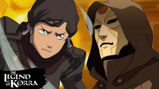 Korra vs. Amon 🩸 FINAL BATTLE | The Legend of Korra