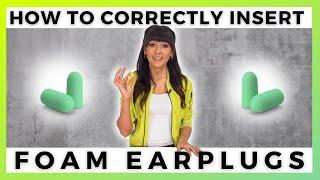 How to Use Foam Earplugs | By Ally Safety