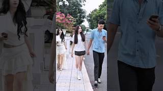 who is that girl #dance #trinhhyy #couple #love #giaitri #couple #comedy #short #cute