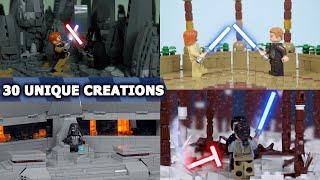 I spent 100 HOURS recreating Star Wars in LEGO...