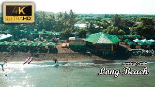 4K Long Beach Resort - Noveleta Cavite | Drone Shot Walking Tour