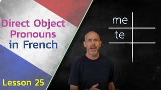 Direct Object Pronouns in French | The Language Tutor * Lesson 25 *
