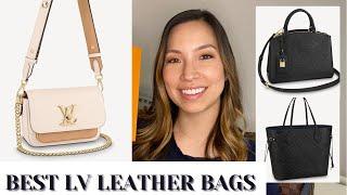 LOUIS VUITTON LEATHER BAGS: Guide to best everyday versatile luxury bags, worth buying, mod shots