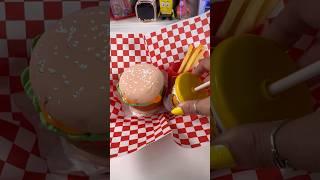 Slime Baking Kit-Cheese Burger & Fries #slime #asmr