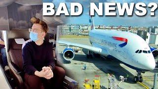 UH OH - British Airways A380 Business Class Review