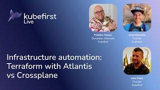 Infrastructure automation: Terraform with Atlantis vs Crossplane