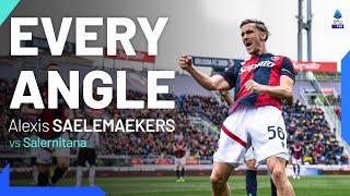 Saelemaekers's Amazing Inswinger | Every Angle | Bologna-Salernitana | Serie A 2023/24