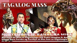 CATHOLIC CHURCH LIVE MASS TODAY || NOV  19  HOLY MASS  |  REV FR DOUGLAS BADONG