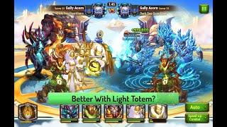 Hero Wars — Testing Teams With 4 Super Titans, Light Edition