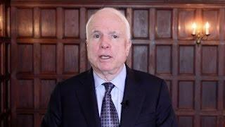 Sen. John McCain at the UChicago Institute of Politics—What Politics Means to Him