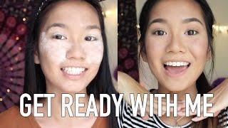 Chit Chat Get Ready With Me | Acne, Graduation, College advice | Michelle Kanemitsu