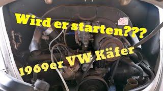 VW KÄFER erster Startversuch nach 35 Jahren!