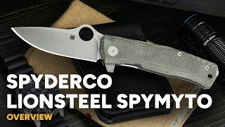 Spyderco Spymyto - LionSteel M398 Flash Batch Overview