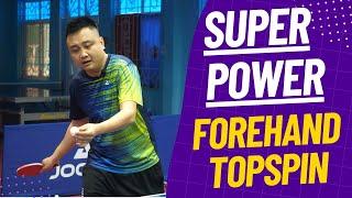 The POWER OF FOREHAND TOPSPIN against backspin! | Table Tennis Review | TTR