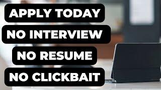 6 No Interview and No Resume Remote Jobs That You Can Start Today (2024) - Worldwide