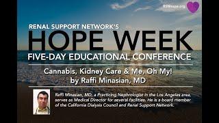 Cannabis, Kidney Care & Me, Oh My!