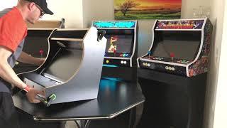 22” Bartop Arcade CNC DIY Kit From Retropievideogameguy. How to assemble. New Version In comments