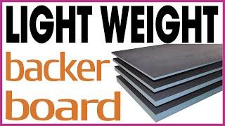 Lightweight Backer Board For Mosaics