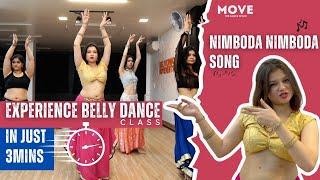 CLASS EXPERIENCE EP.1 ( BELLY DANCE ) | MEDHAVI | NIMBODA SONG #movethedancespace #bellydanceonline