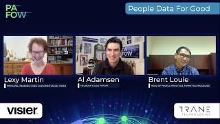 Lexy Martin of Visier and Brent Louie of Trane Technologies on the PDFG Podcast with Al Adamsen