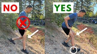 STOP Knee PAIN When HIKING Downhill