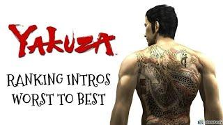 MY YAKUZA SERIES INTROS RANKED FROM WORST TO BEST