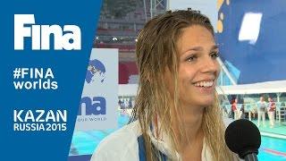 Yuliya Efimova: winner of Women's 100m Breaststroke in Kazan (RUS)