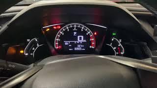 2018 Honda civic oil reset