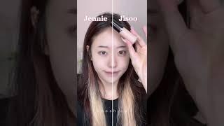 Blackpink Jennie vs Jisoo makeup  how would u rate their comeback? 드디어 블핑 메이크업 했어요 