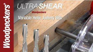 Ultra-Shear Variable Helix Joinery Bits | Woodpeckers Tools