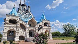 Велопрогулка в Москве, Благовещенская церковь 17го века и Серафимовская.