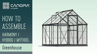 How To Assembly Greenhouse 6' Series Kits | Canopia by Palram