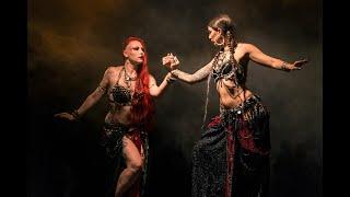 Ethel Anima & Anna De Mas. Dark Tribal Fusion dance @ Tribal Cult Show 2023