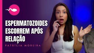 ESPERMATOZOIDE ESCORRE APÓS RELAÇÃO | DEVO FICAR DEITADA? FAZER XIXI ELIMINA OS ESPERMATOZOIDES?