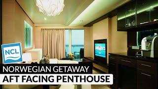 Norwegian Getaway | Haven Aft-Facing Penthouse Full Tour & Review 4K | Category H7