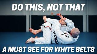 The BEST white belt tips-Improve your Jiu Jitsu TODAY