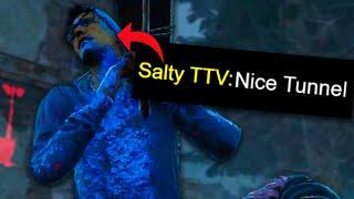 Salty Streamer Comes Into My Twitch Chat - Dead by Daylight