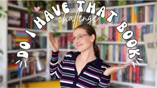 DO I HAVE THAT BOOK CHALLENGE (pl)