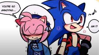 Sonic and Amy's Moment (Sonic Comic Dub)